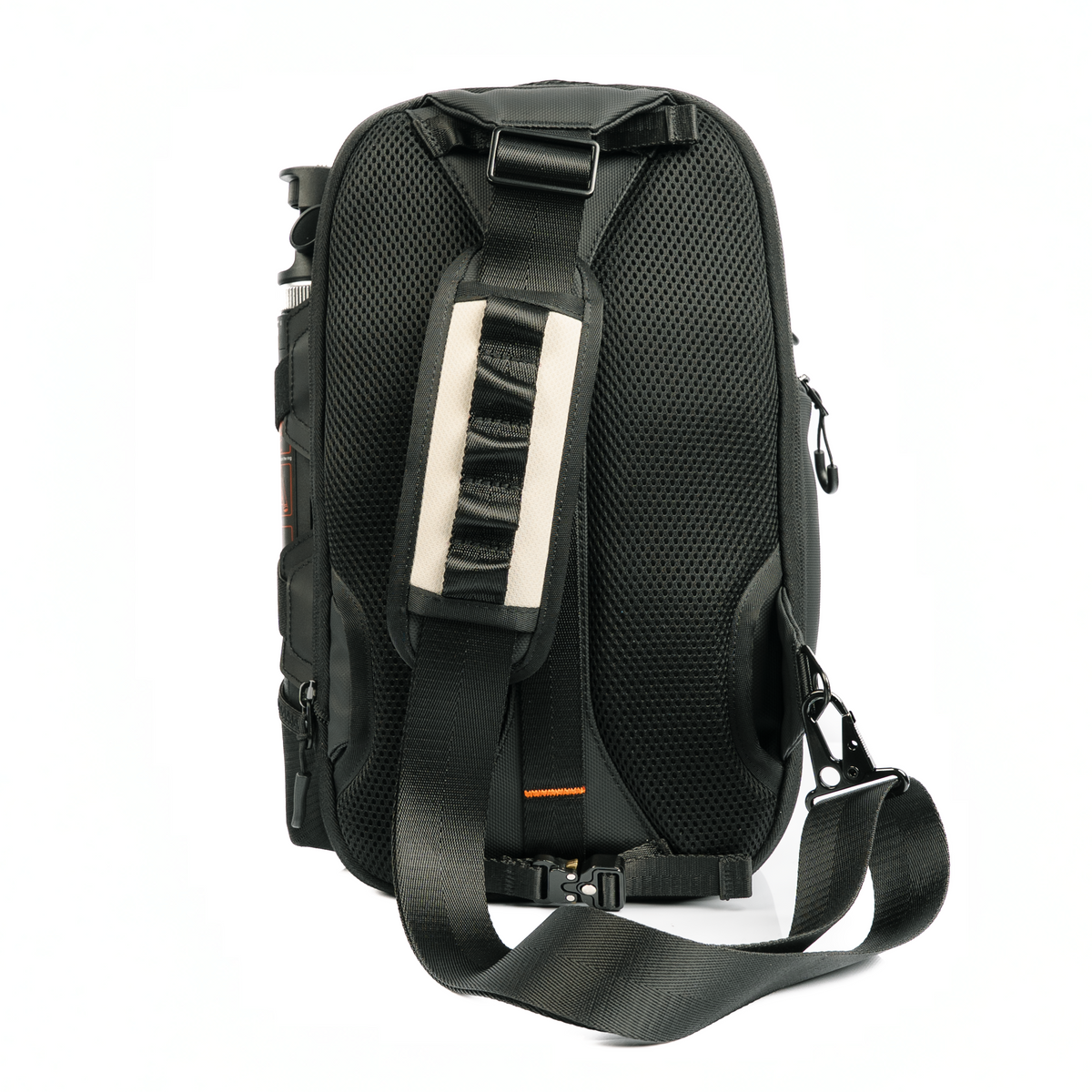 The Smorky Sling 6L in Pearl White — back panel and strap